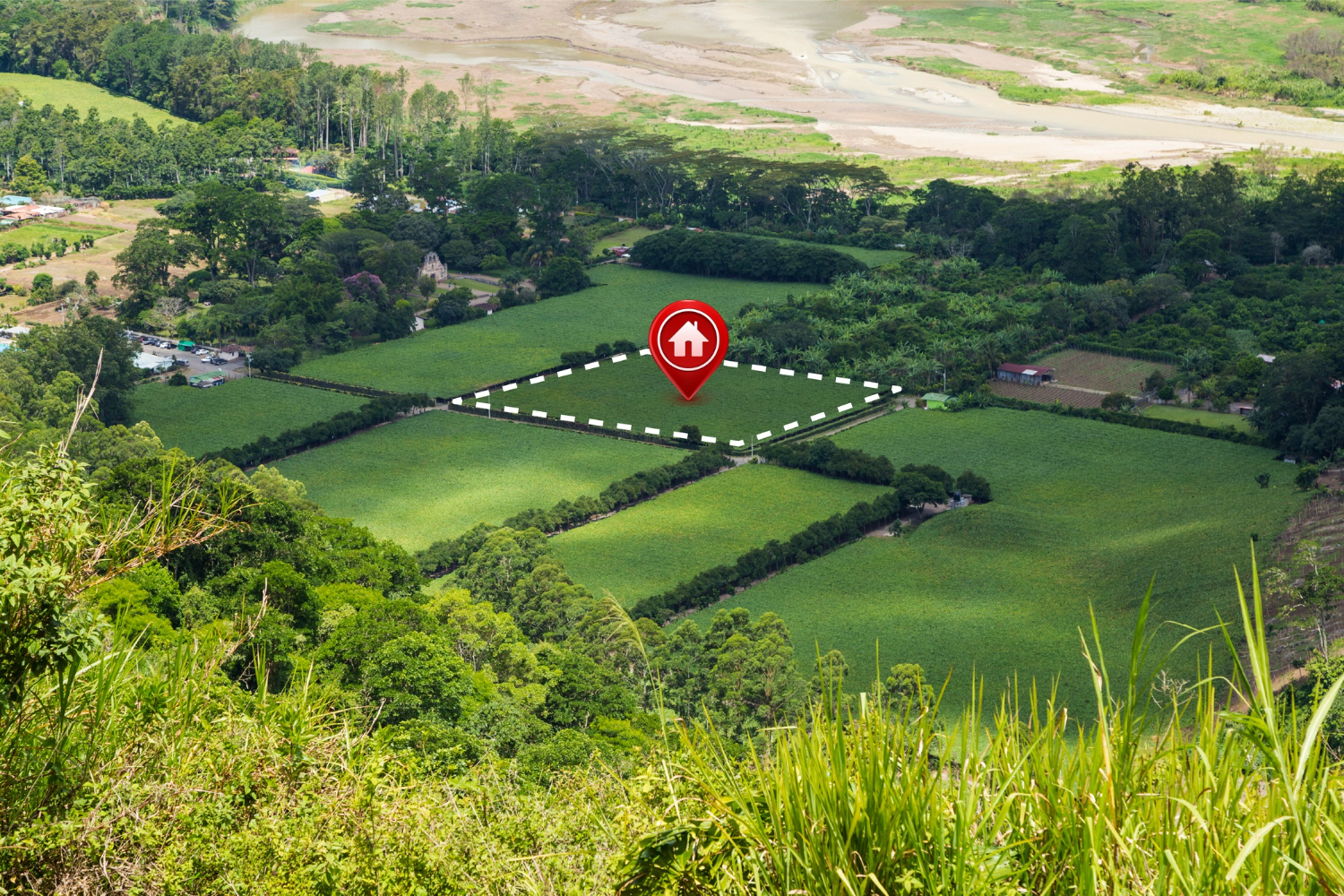 Investment opportunity in land with modern infrastructure